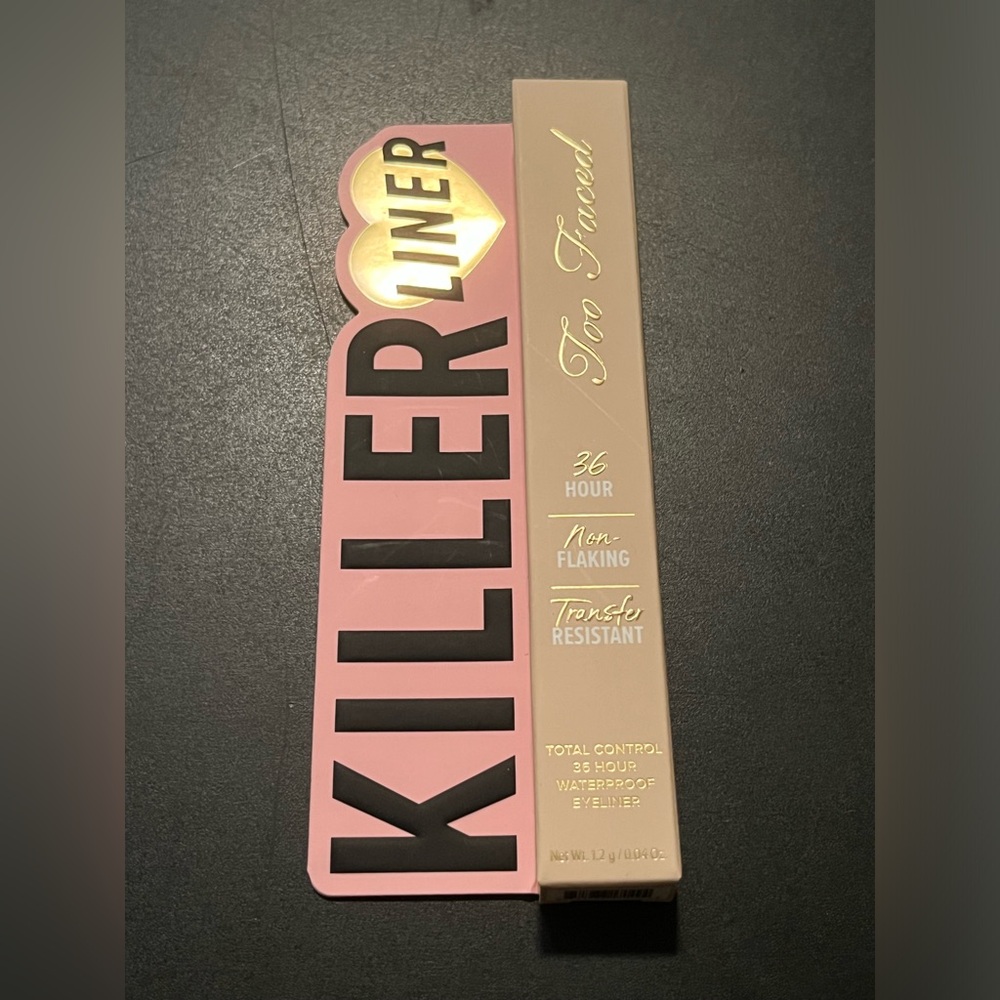 BNIB Too Faced Killer Liner "Killer Cashmere"